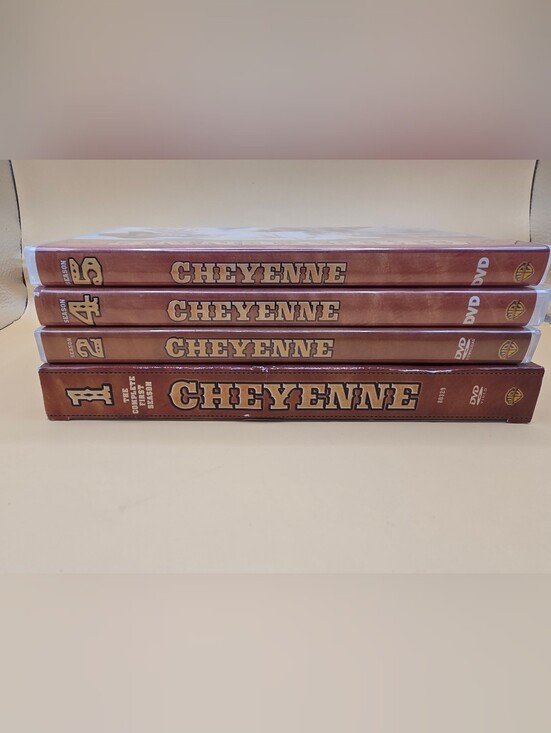 Other - Cheyenne Seasons 1, 2, 4, 5 DVDs Western TV Series